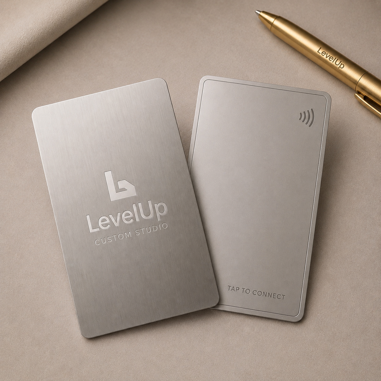 Custom Laser Engraved NFC Tap Card – Digital Business Card