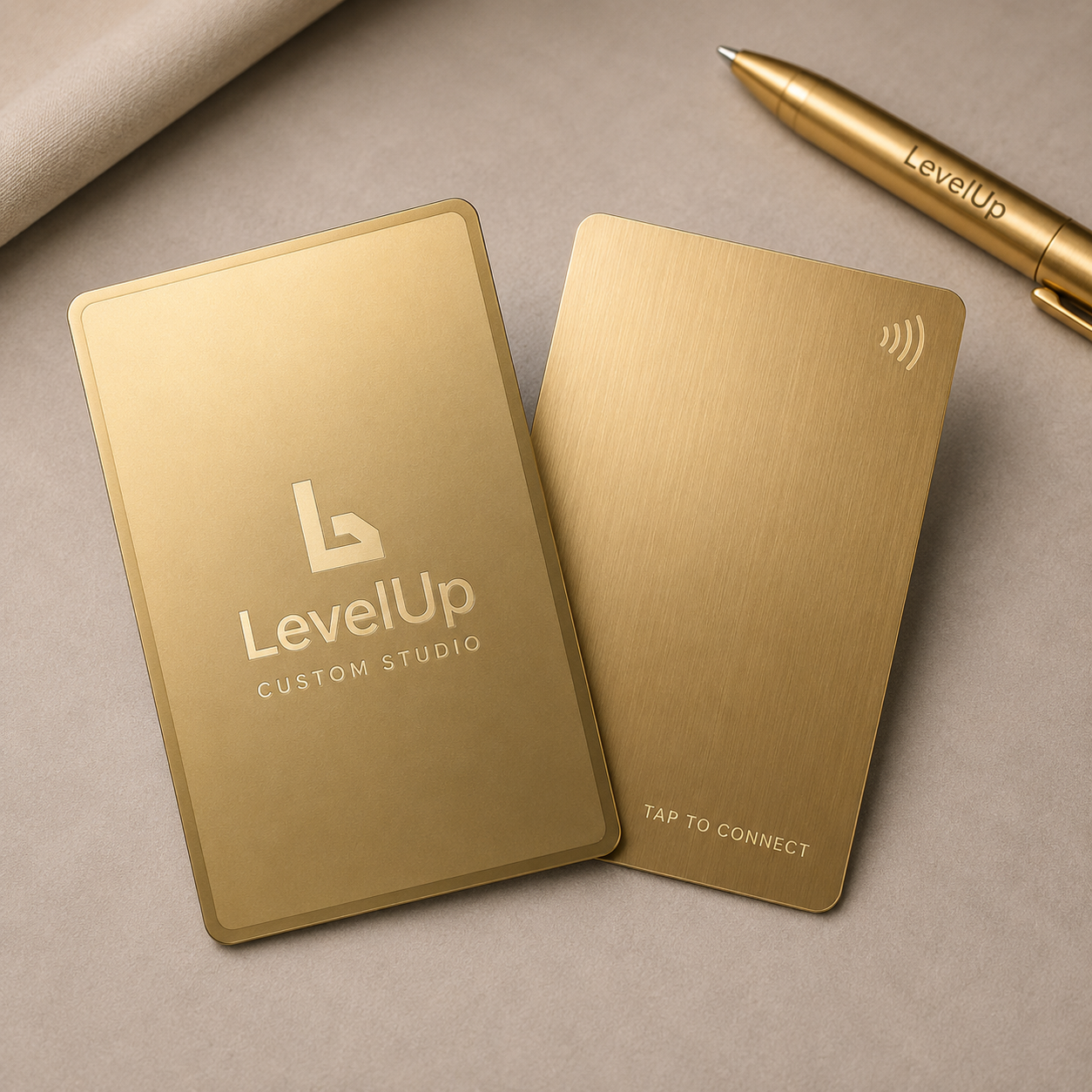 Custom Laser Engraved NFC Tap Card – Digital Business Card