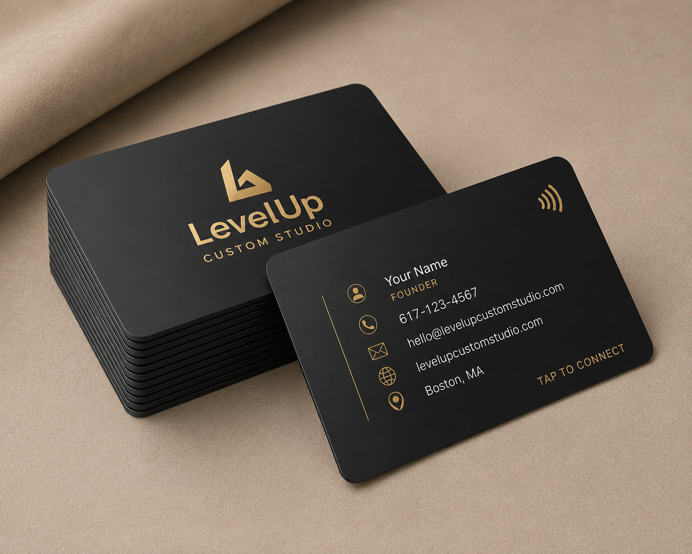 Custom NFC Tap Cards – Personalized Digital Business Cards
